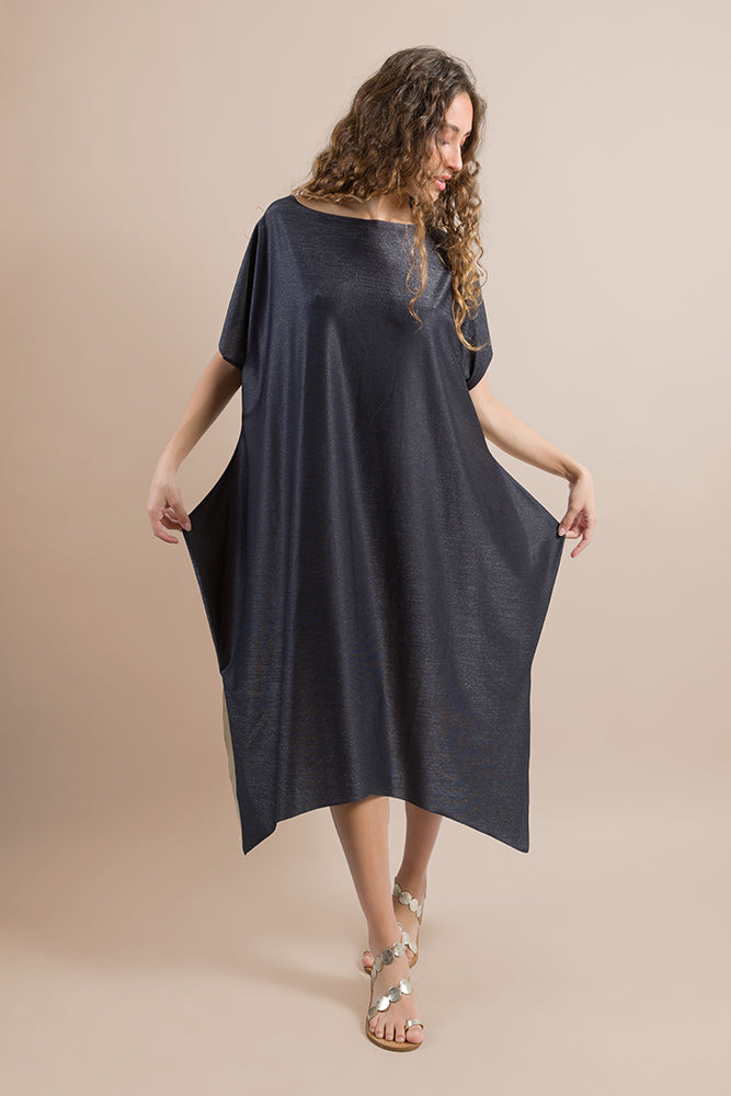 BICOLOR NERO AVORIO LUREX BE BEACH